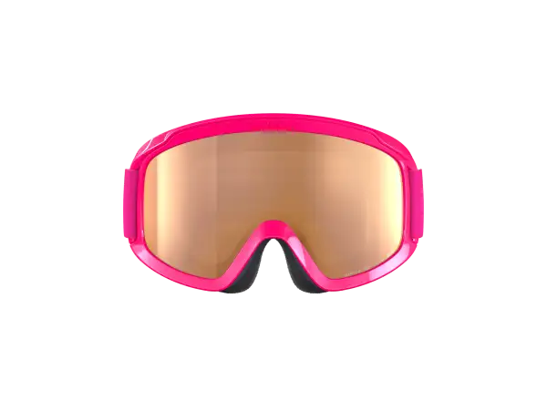 POC POCito Retina Kinder Skibrille Fluoreszierendes rosa/Hellorange