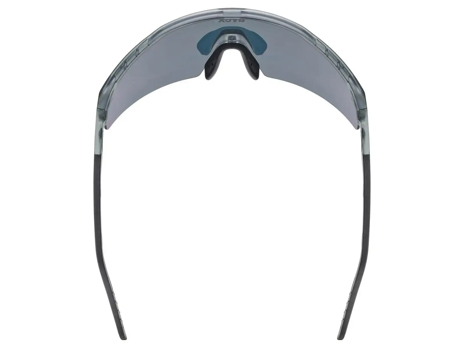 Uvex Flowline Sonnenbrille Smoke Matt/Mirror Red