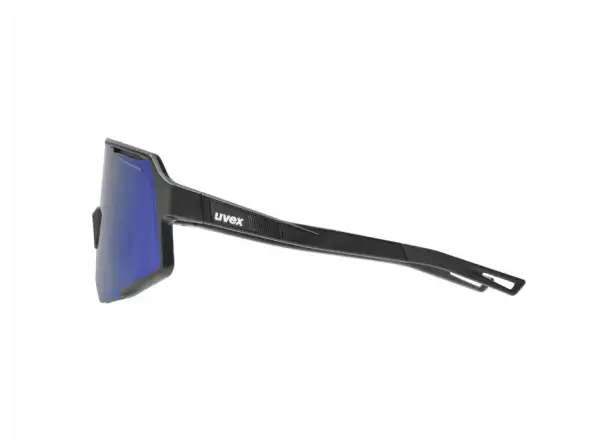 Uvex Sequenze Fahrradbrille Black matt/Mirror Green
