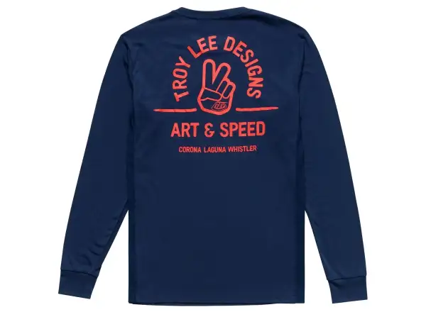 Troy Lee Designs Skyline Ride Tee Herren Trikot langarm Locals Midnight