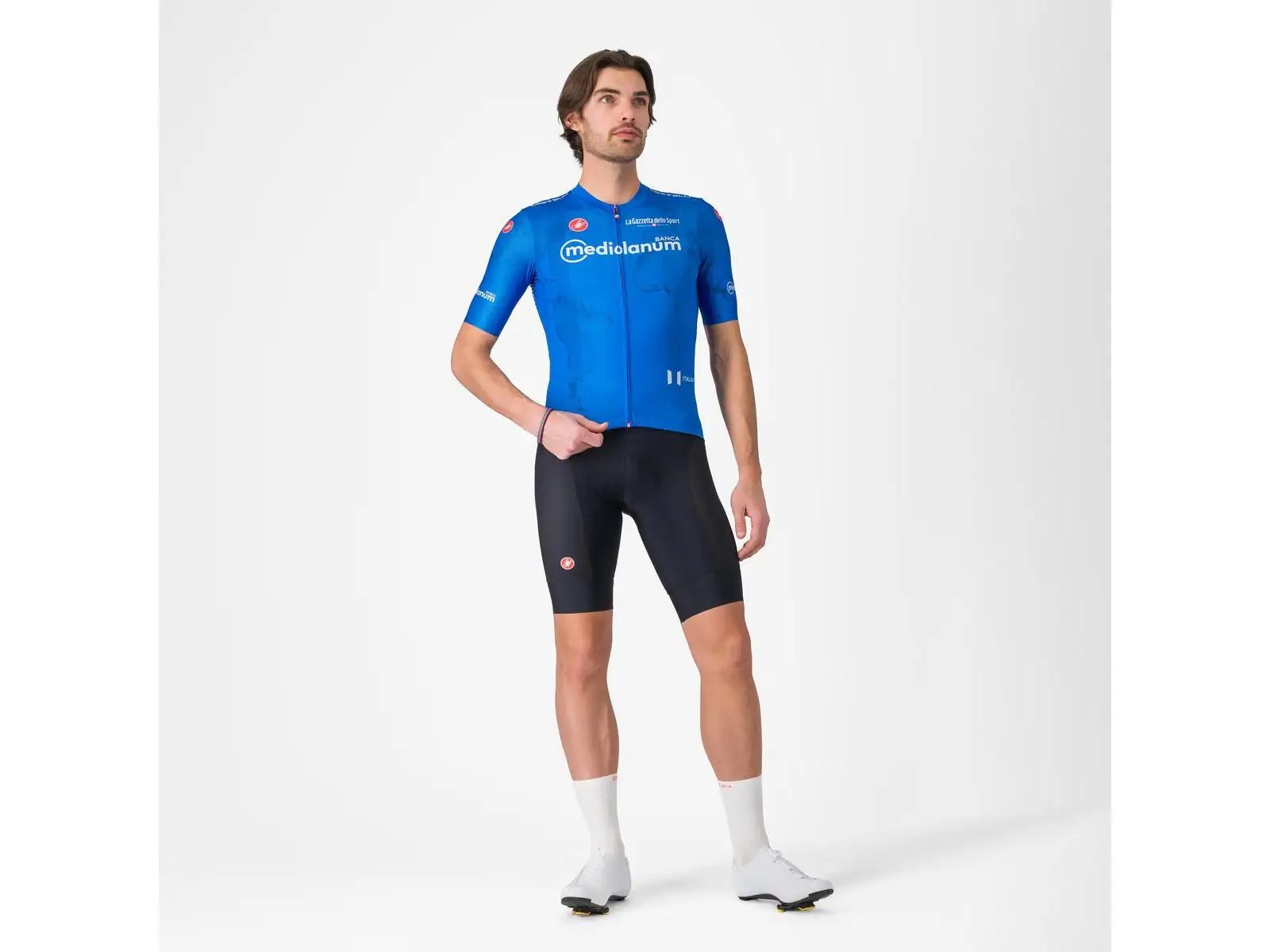 Castelli Giro 108 Competizione 3 Herren-Trikot Kurzarm Azzurro
