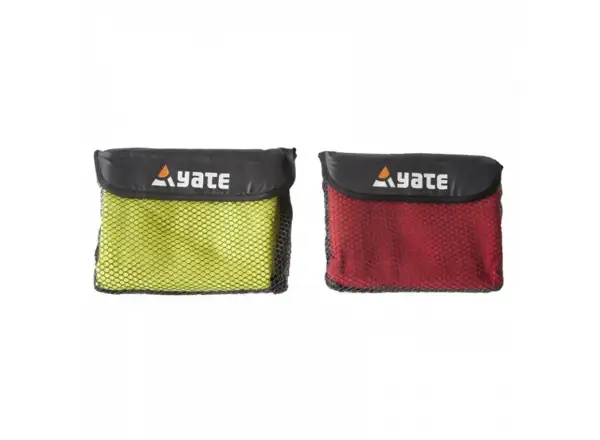 Yate Schnelltrocknendes Handtuch XL Rubinrot.