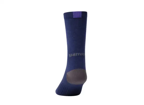 Shimano Performance Wool Radsocken blau