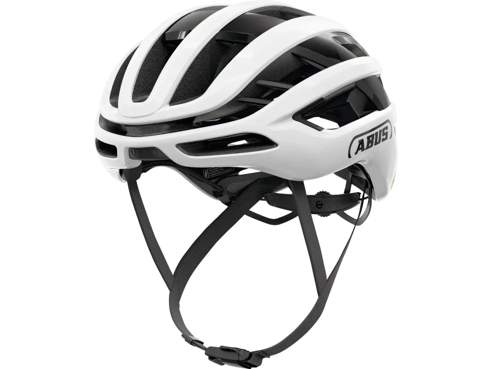 Abus AirBreaker 2.0 MIPS Straßenhelm Shiny White