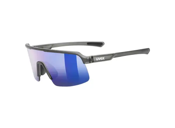 Uvex Dyrt JR. Kinderbrille Smoke Matt/Mirror Blue