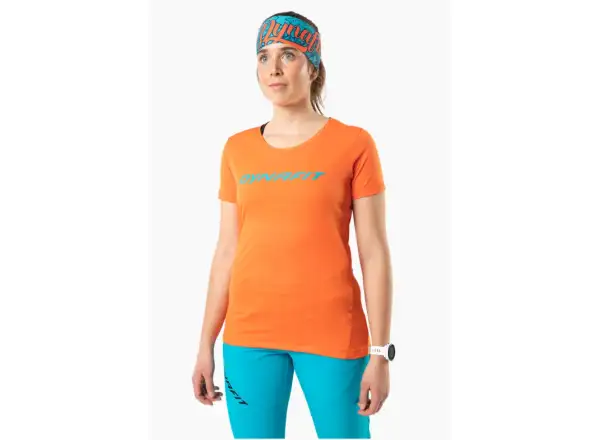 Dynafit Traverse 2 Damen Funktions-T-Shirt kurzärmlig Pink Glo