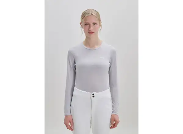 POC Layer Mid Damen-Unterhemd Langarm Granite Grey