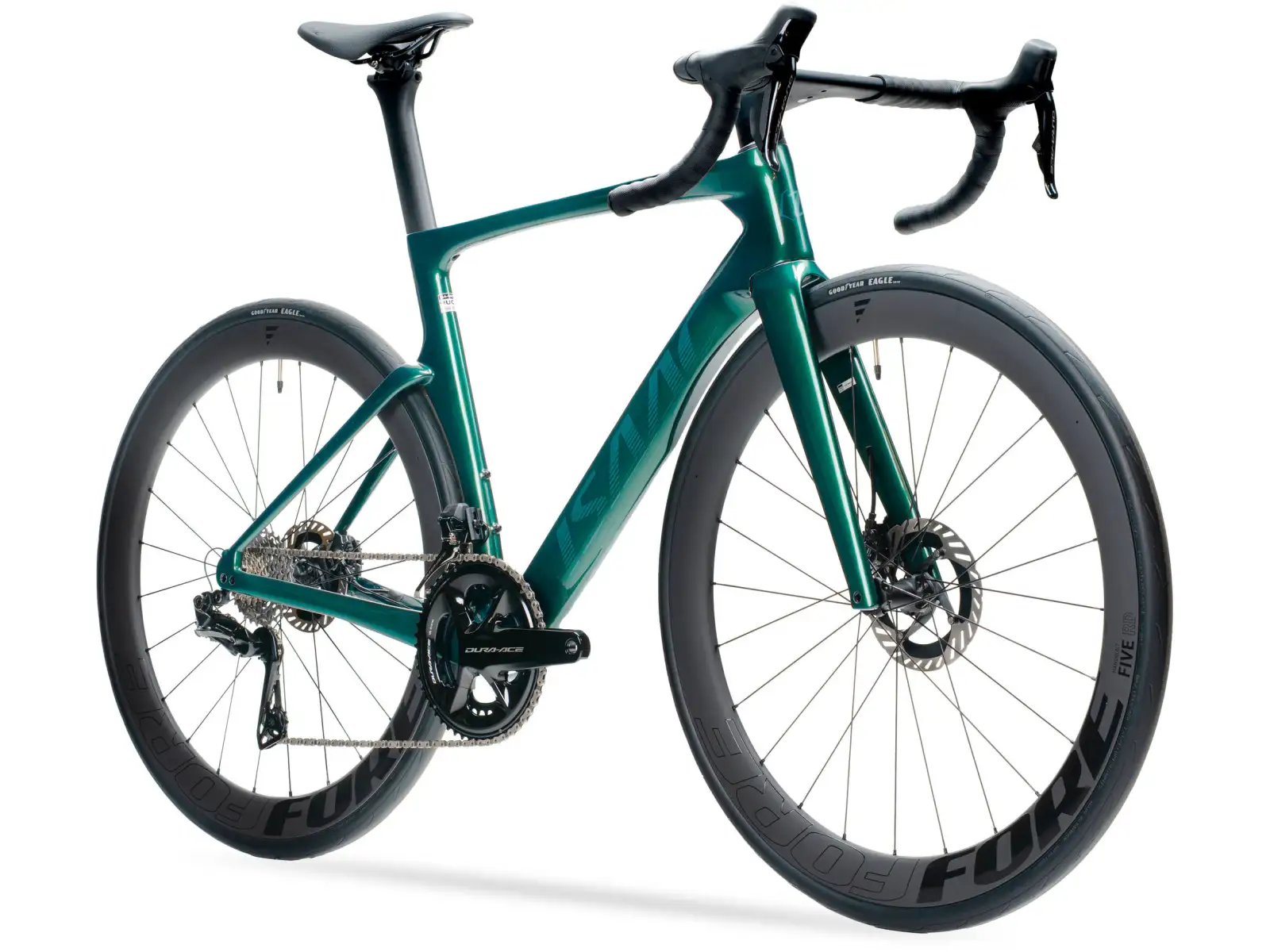 Isaac Meson 105 Di2 Rennrad Jade Green