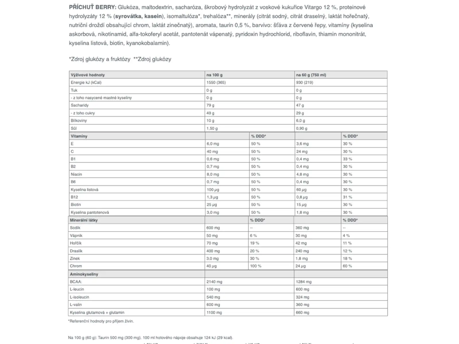 Sponser Long Energy hypotonisches Getränk mit Peptiden 1200 g