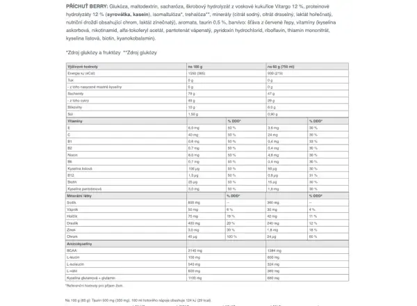 Sponser Long Energy hypotonisches Getränk mit Peptiden 1200 g