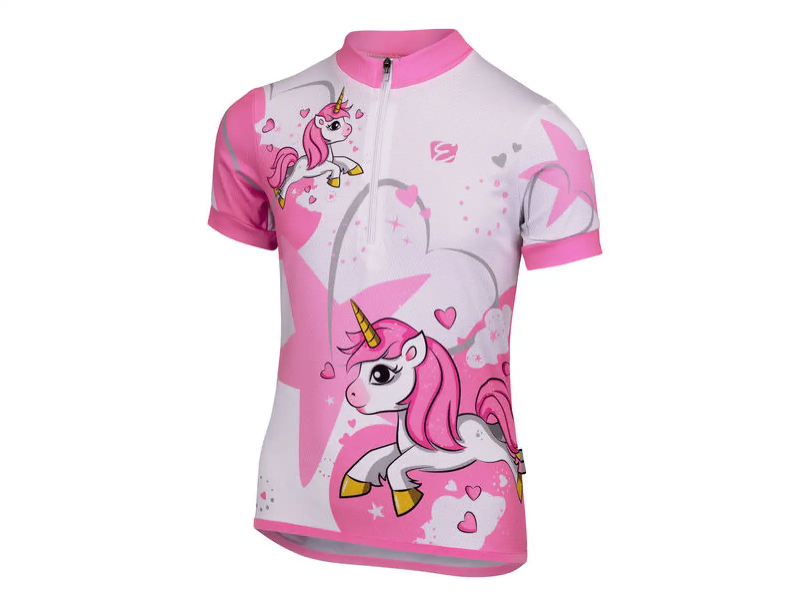 Etape Rio Kinder Kurzarmtrikot weiß/rosa