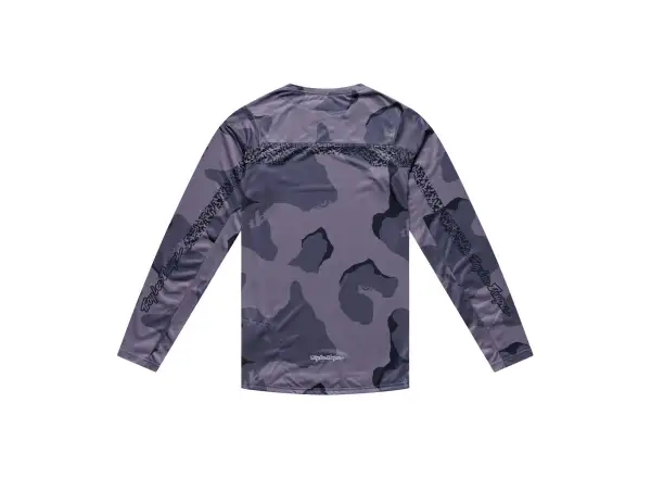 Troy Lee Designs Skyline Pro Herrentrikot Langarm Flow Camo Carbon