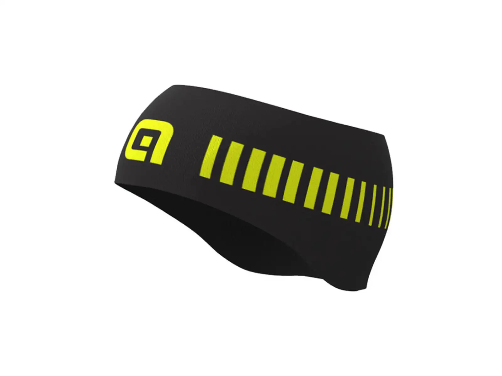Alé Strada Stirnband Black/Fluo Yellow