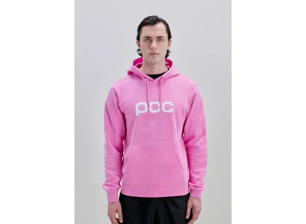POC Hood Hoodie Thulite Pink/Hydrogen White