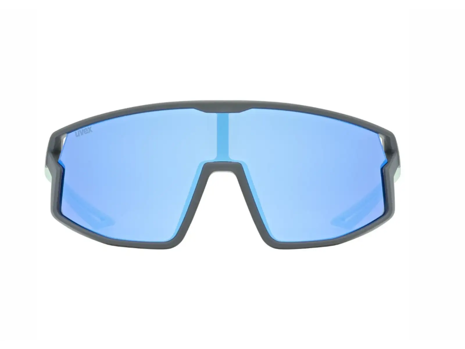 Uvex Skyryse JR. Kinderbrille Grey/Green Matt/Mirror Blue
