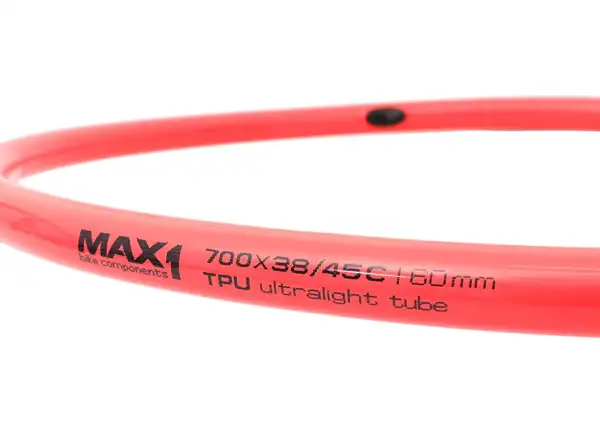 Max1 TPU Ultralight gravel Schlauch 700x38/45C FV 60 mm