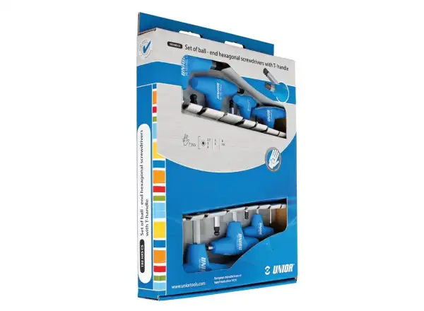 Unior Set Innensechskantschlüssel mit T-Griff 2,5 - 10 mm
