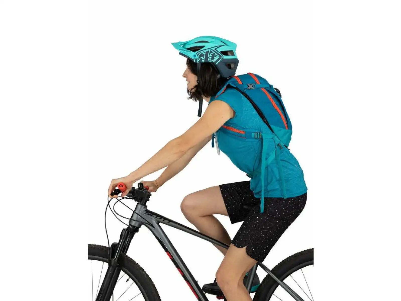 Osprey Salida 8 Rucksack + Trinkblase Waterfront Blue