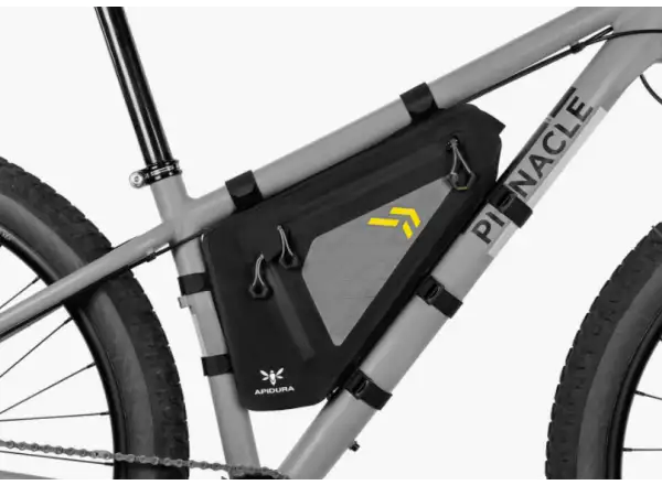 Apidura Backcountry Rahmentasche 2,5 l Schwarz/Grau