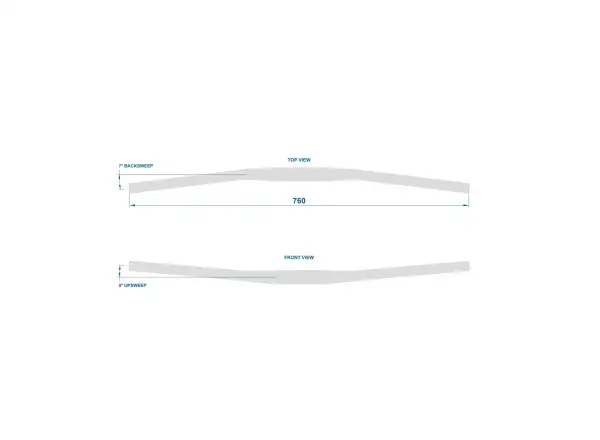 Ritchey Superlogic Zero Rise 760mm Lenker