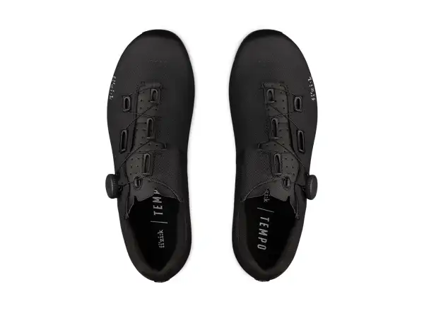 Fizik Tempo Decos Carbon Wide Rennrad Herrenradschuhe Black/Black