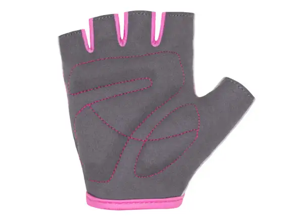 Etape Tiny Kinder-Fahrradhandschuhe weiß/rosa.