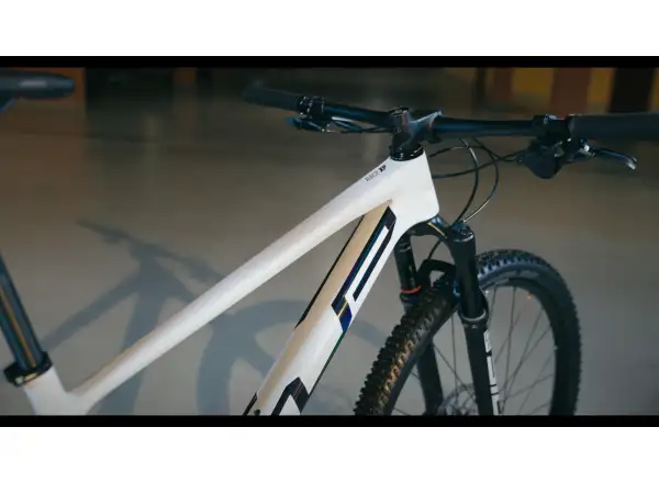 Superior XP 969 Glanz Weiß Metallic/Hologramm Schwarz Mountainbike.