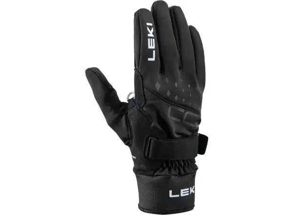 Leki CC Shark Langlaufhandschuhe Black