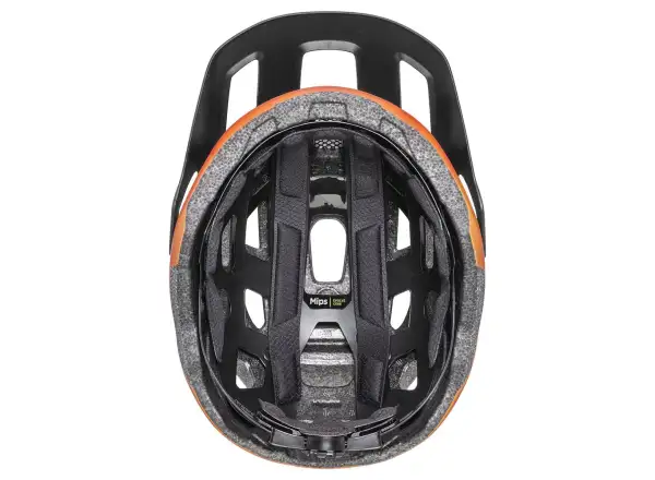 Uvex React JR. Mips Helm Papaya Natt