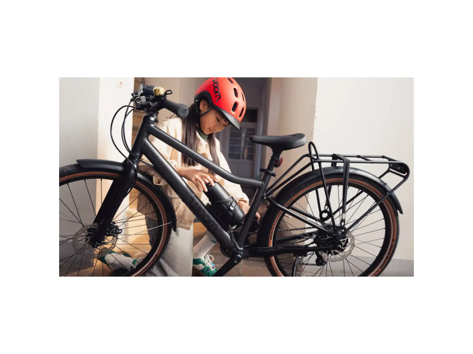 Woom Explore e 6 Kinder-E-Bike Graphite Grey