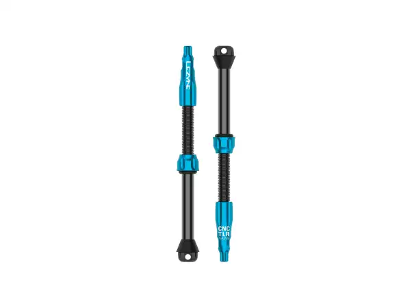 Lezyne CNC Pro Tubeless-Ventile 80mm Blue