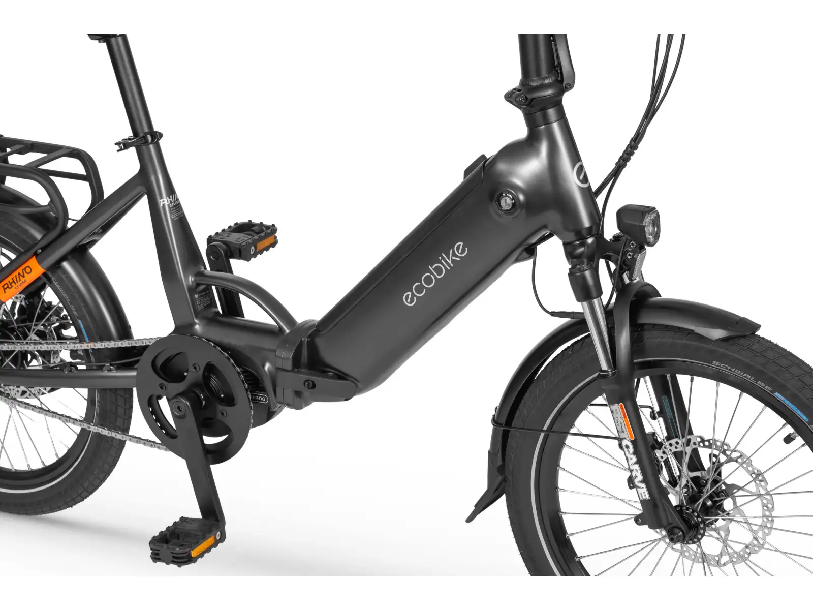 Ecobike Rhino Cruise 630 Wh black klappbares Elektrofahrrad