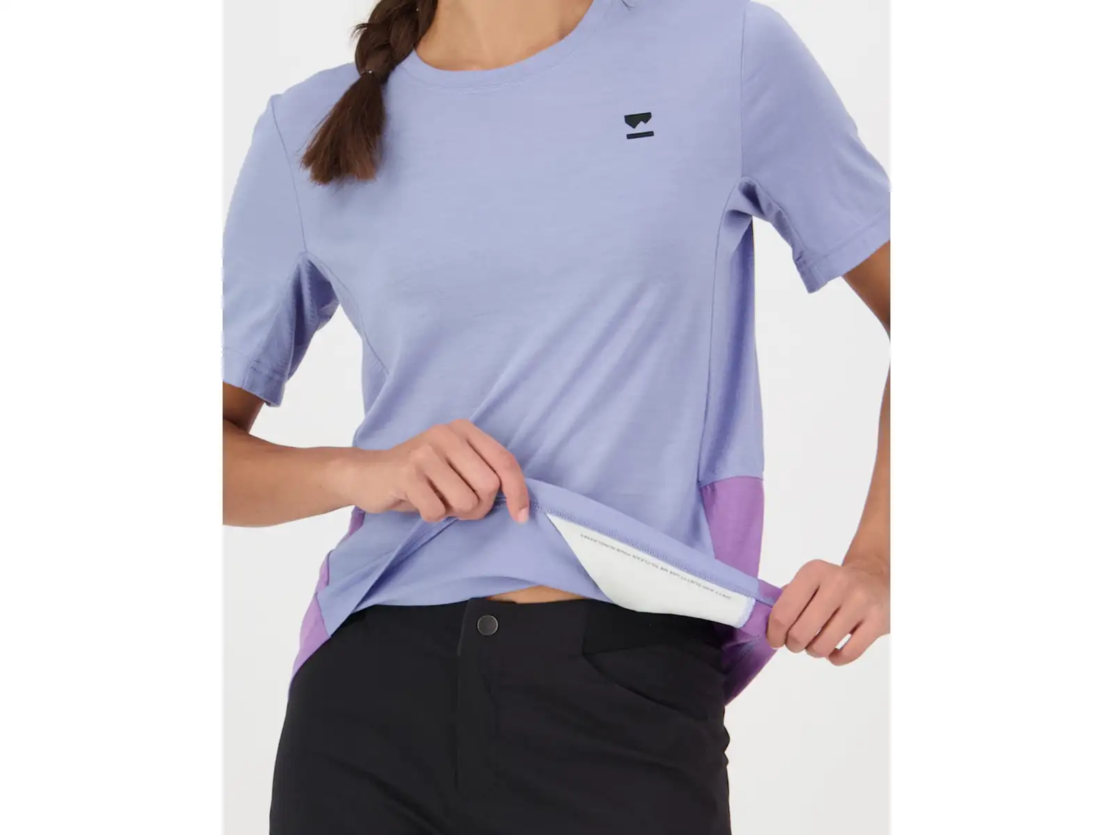 Mons Royale Tarn Merino Damen T-Shirt Kurzarm Skyline / Bloom