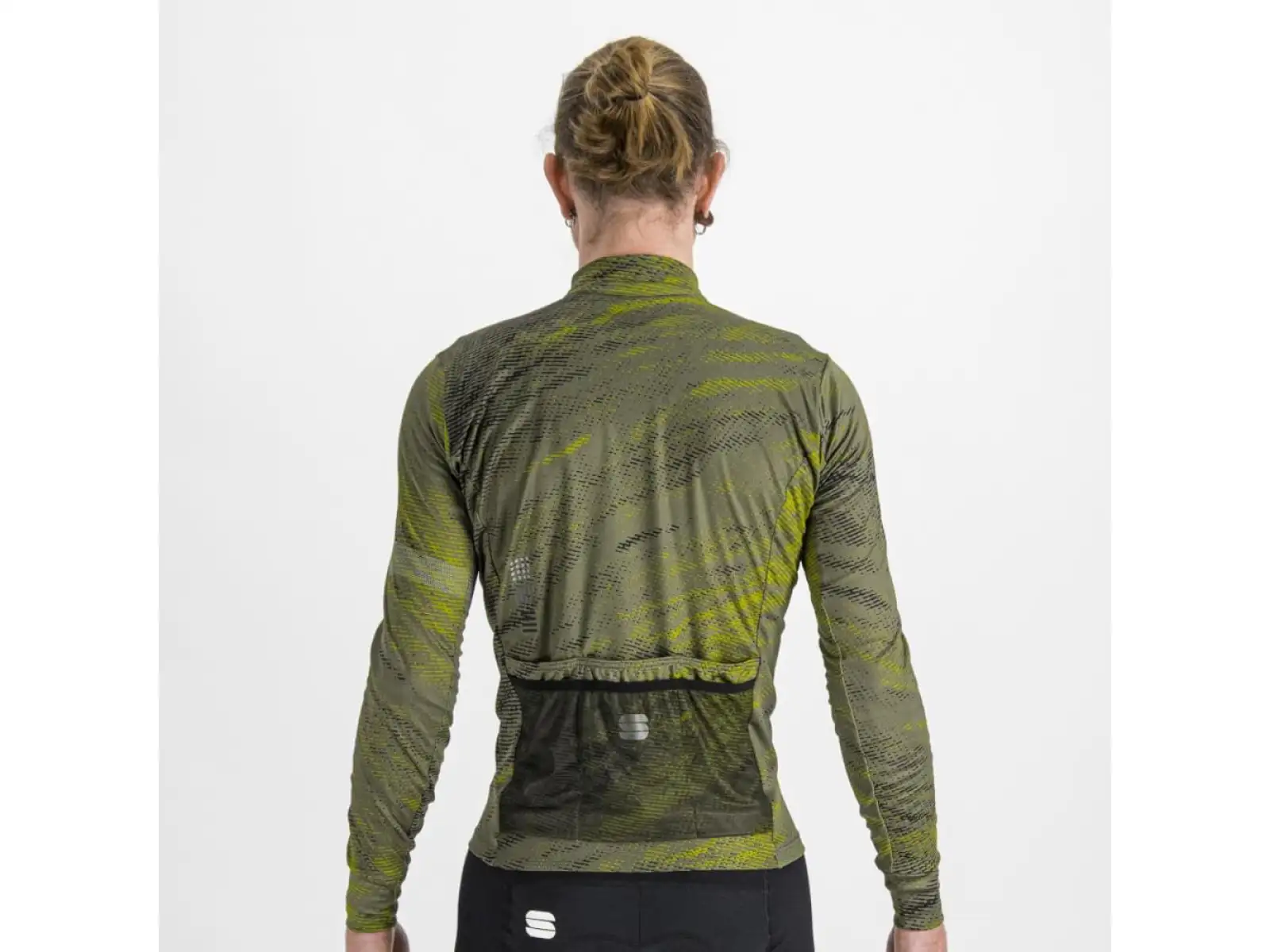 Sportful Cliff Supergiara Herren Langarmtrikot beetle guacamole black