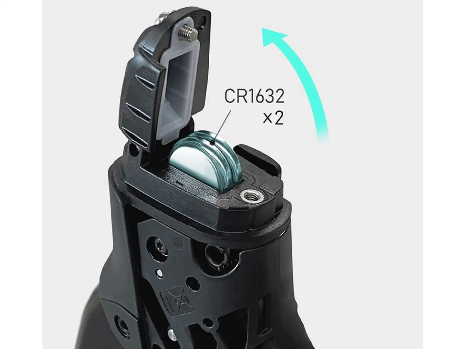 Shimano GRX Di2 BR-RX410 + ST-RX715 Scheibenbremse hinten (rechts), J-kit, Polymer