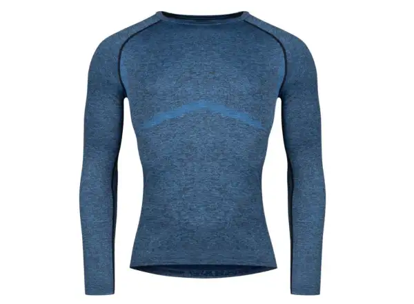 Force Soft Herren Funktionslangarmshirt Blau