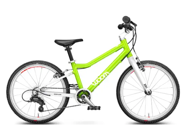 Woom 4 Echse Limette 20 Kinderfahrrad