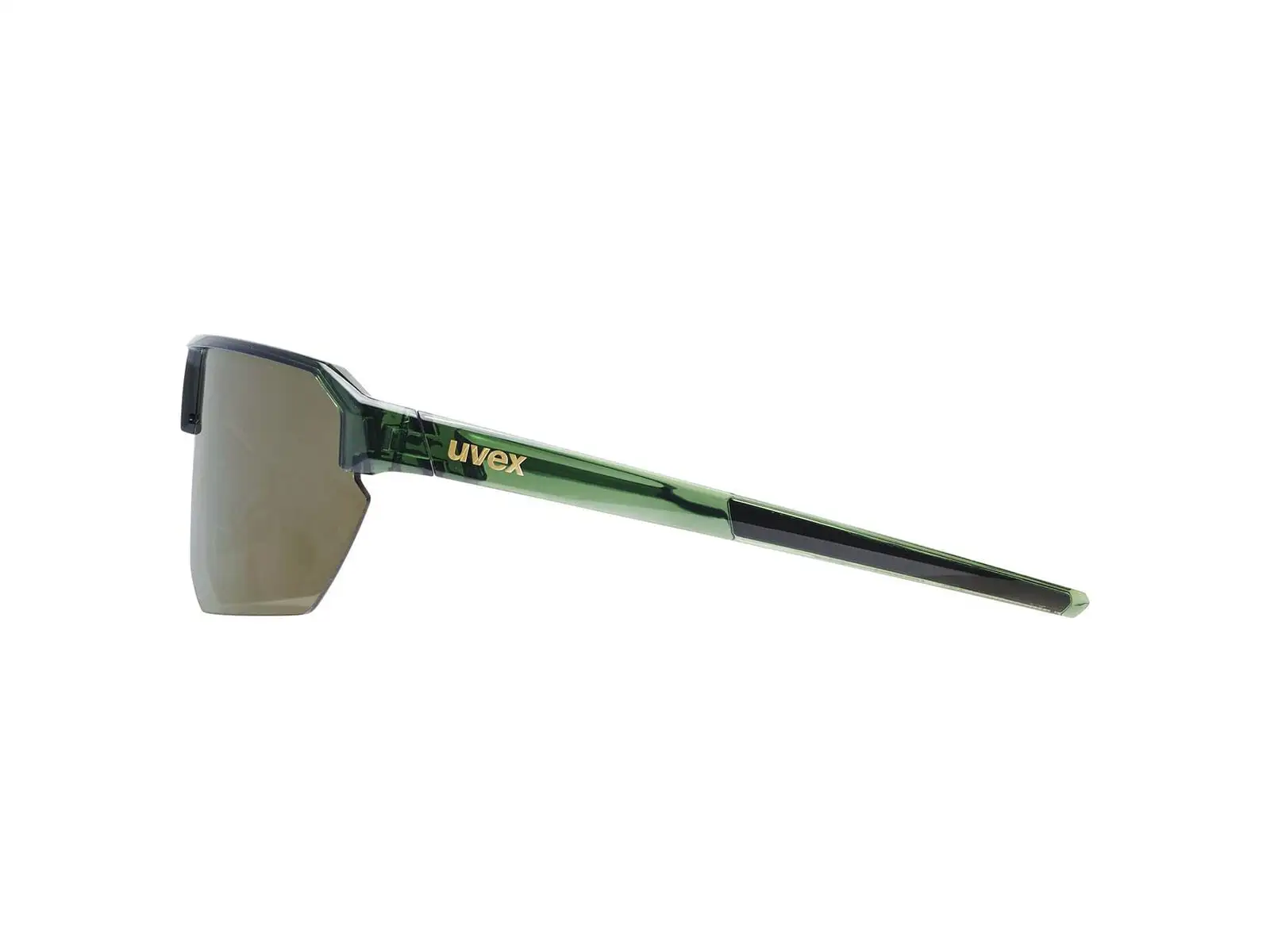 Uvex Vectiv Set Sonnenbrille Olive Transparent/Mirror Gold