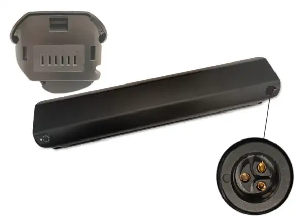 Crussis Batterie LG Li-ion 36V - 25 Ah / 900 Wh, vollständig integriert, schwarz, Typ 2