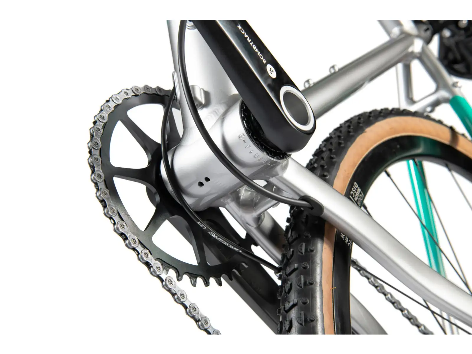 Bombtrack Tension 2 Cyclocrossrad Glossy Grey / Green