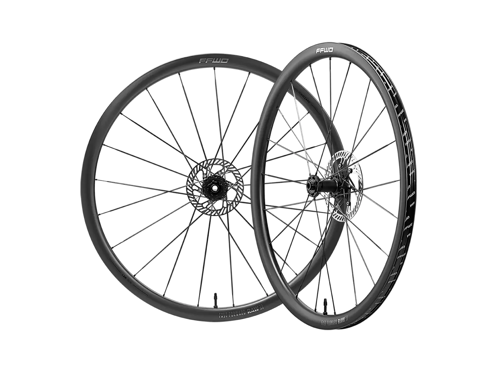 FFWD RAW CS 33 Straßenräder Matt Schwarz