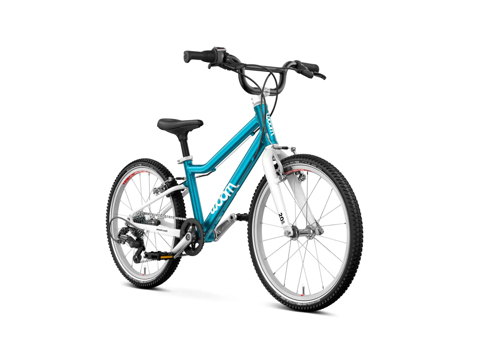 Woom GO 4 Metallic Blue 20 Kinderfahrrad