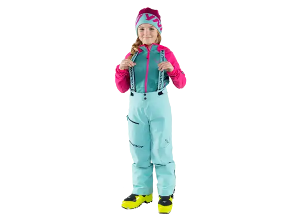 Dynafit Youngstar 3L Kinderhosen mit Latz Marineblau