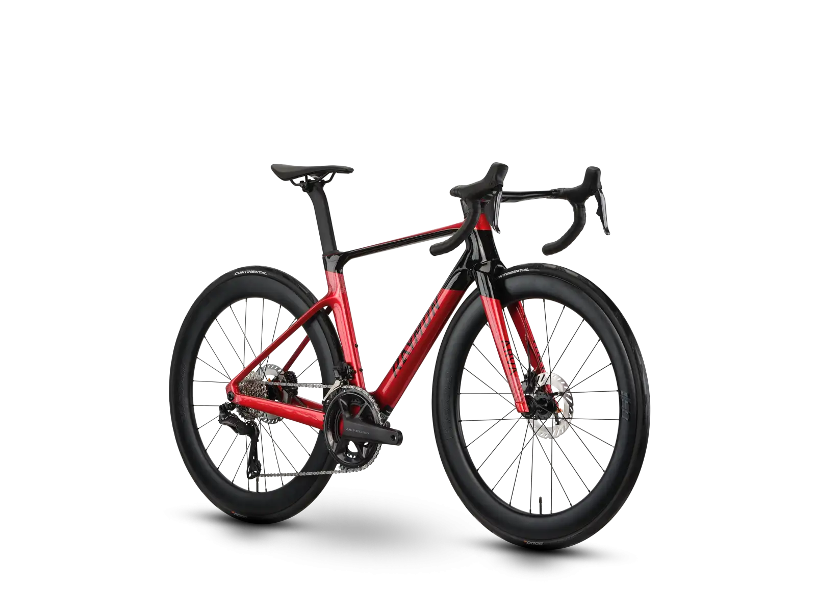 Raymon Arva Ultra Rennrad RubyRed/Carbon