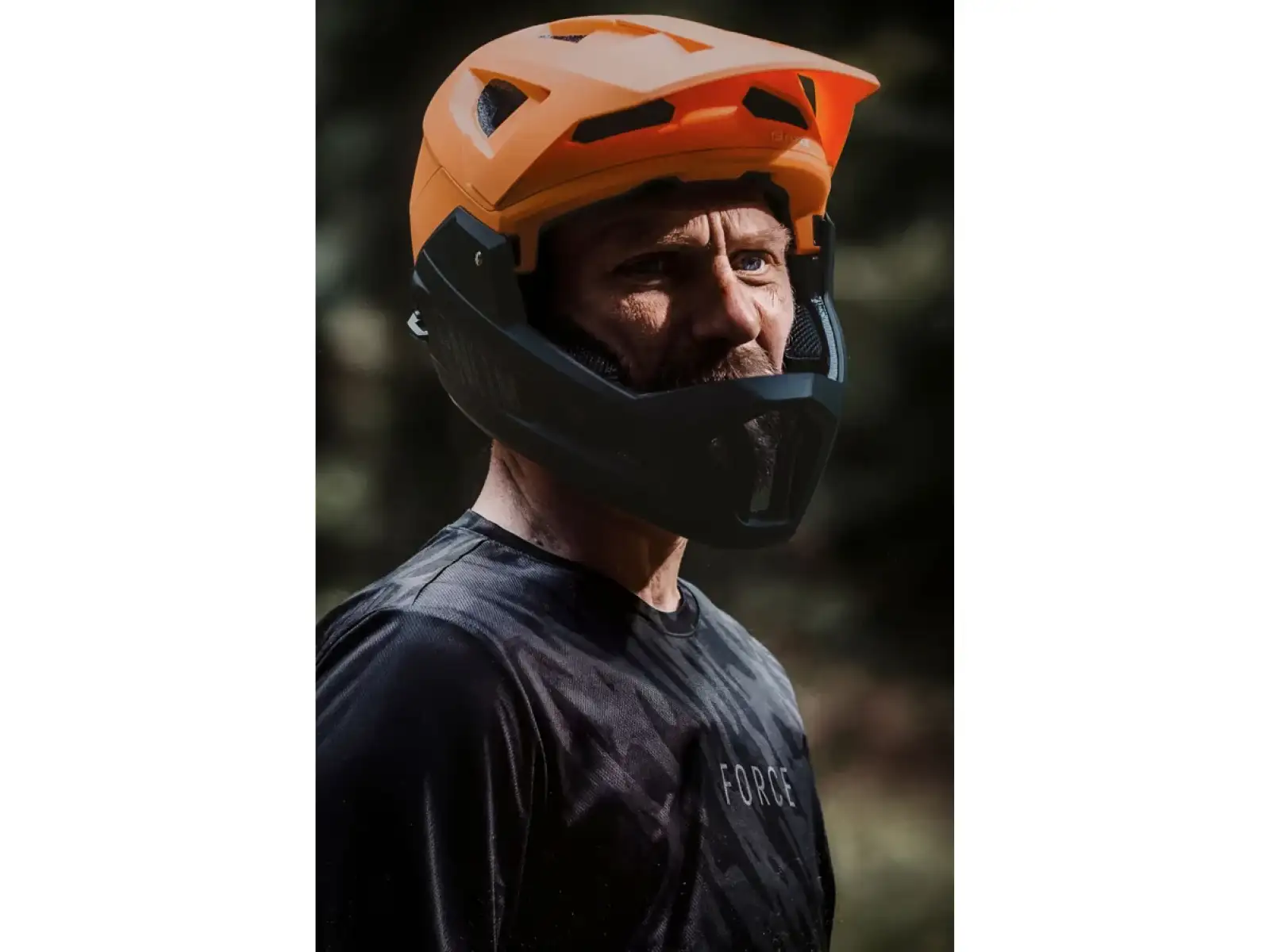 Force MTB Rules Herrentrikot Kurzarm schwarz/grau