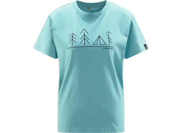Haglöfs Camp Damen T-Shirt Frostblau