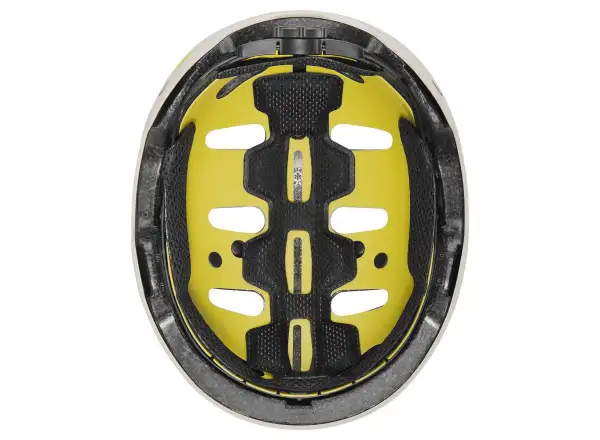 Uvex Kid 4 Style Mips Kinderhelm Warm Grey Matt