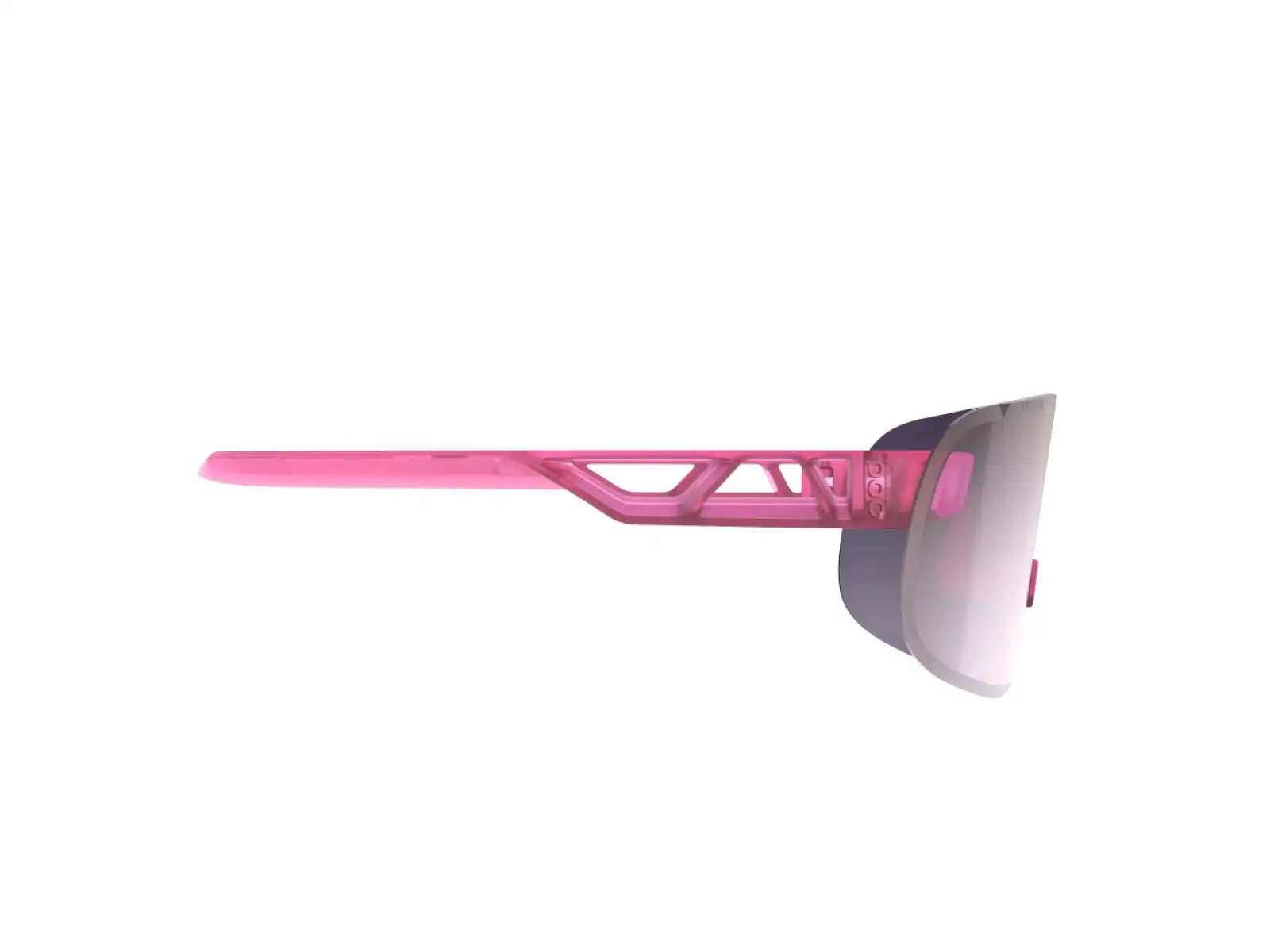 POC Elicit Fahrradbrille Actinium Pink Translucent