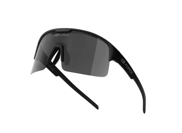 Force Spire Fahrradbrille schwarz/schwarz verspiegeltes Glas