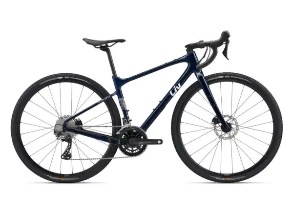 Liv Devote Advanced 2 Candy Navy Schotterrad